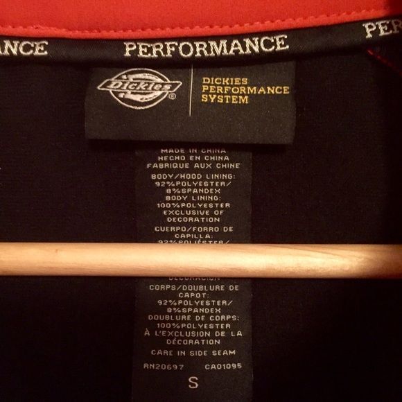 NWOT Dickies Performance Jacket with Hood - Picture 4 of 4